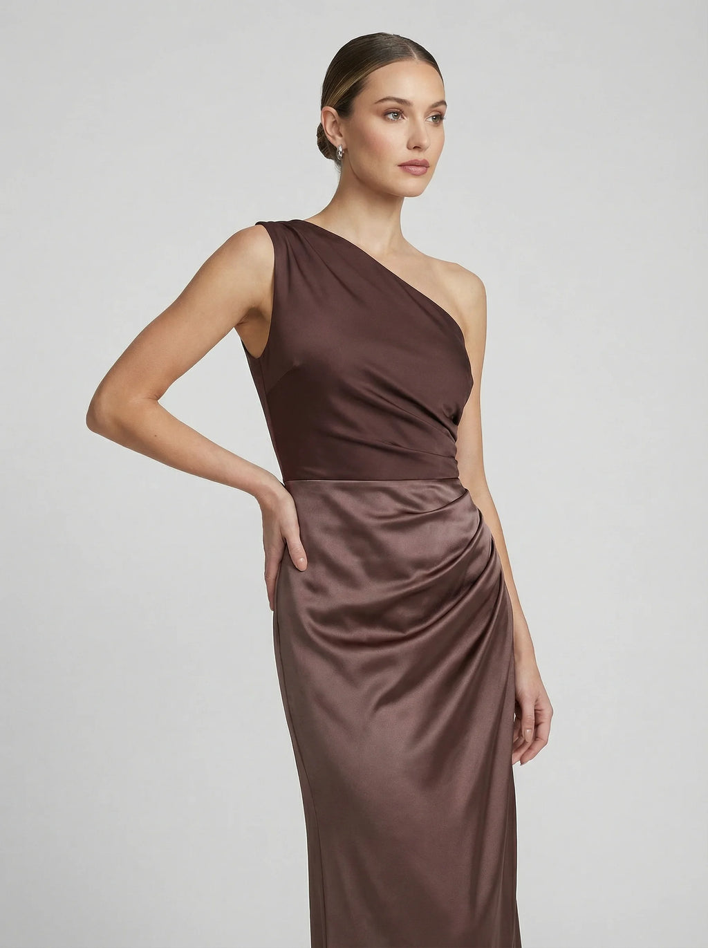 Women Maxi Dress | Draped Waist Silhouette-Women Dress-Eltrendio