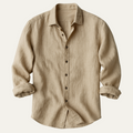 Ashford | Men’s Button Front Casual Shirt | Turn Down Collar Long Sleeves Daily Wear-Men Shirt-Eltrendio