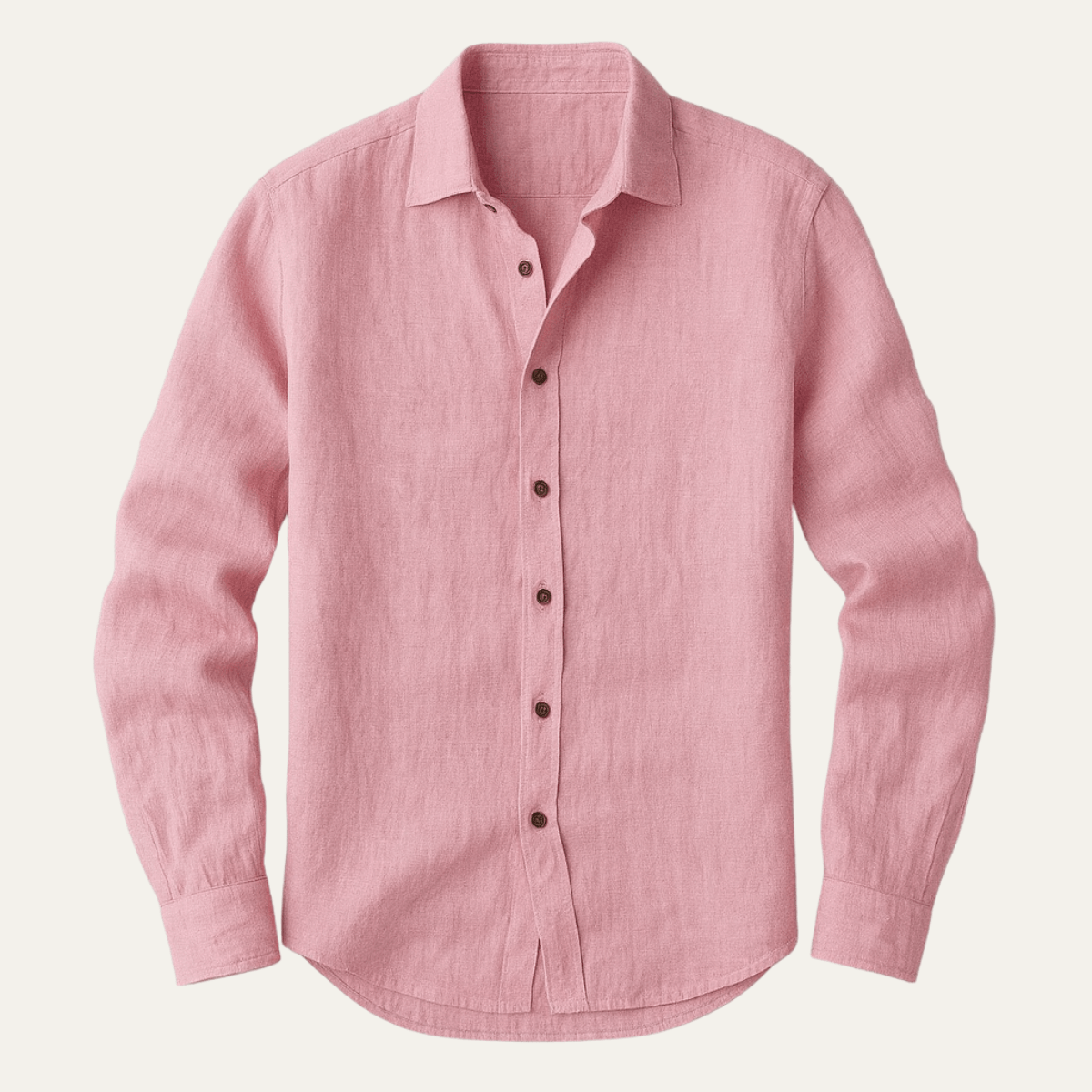 Ashford | Men’s Button Front Casual Shirt | Turn Down Collar Long Sleeves Daily Wear-Men Shirt-Eltrendio