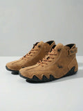 Men High Top Trainers | Lace Up Outdoor Design-Men Shoes-Eltrendio