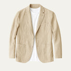Westbridge | Men’s Single Breasted Blazer | Notch Lapel Patch Pockets Smart Casual Wear-Men Blazer-Eltrendio