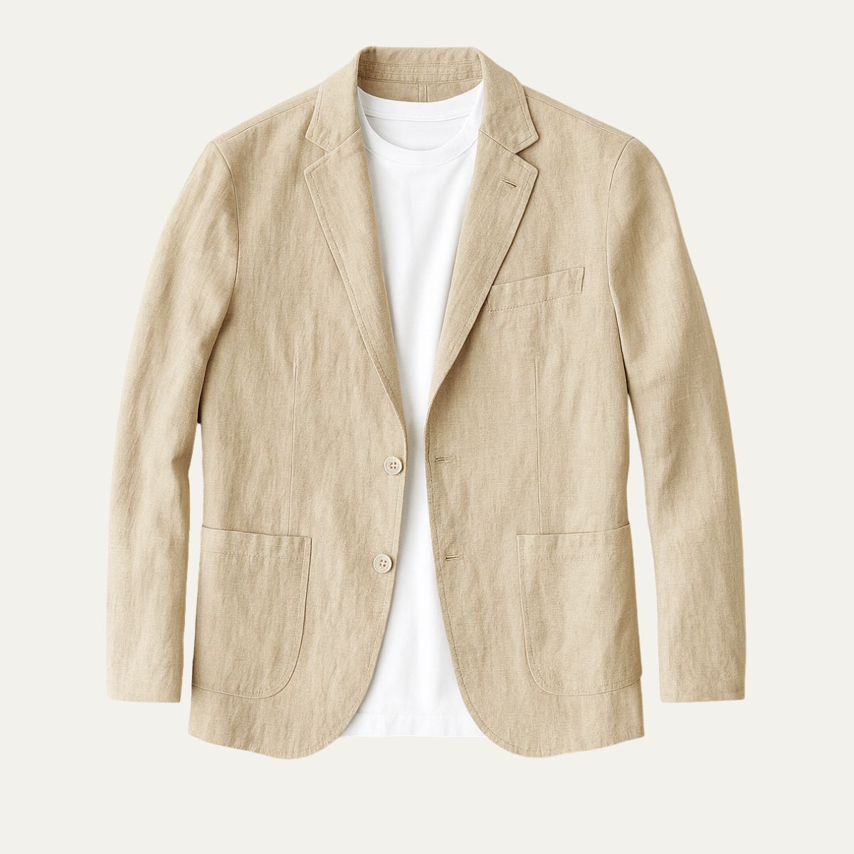 Westbridge | Men’s Single Breasted Blazer | Notch Lapel Patch Pockets Smart Casual Wear-Men Blazer-Eltrendio