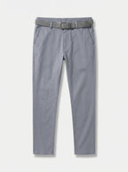Men Slim Fit Trousers | Fitted Smart Casual Everyday Style-Men Trousers-Eltrendio