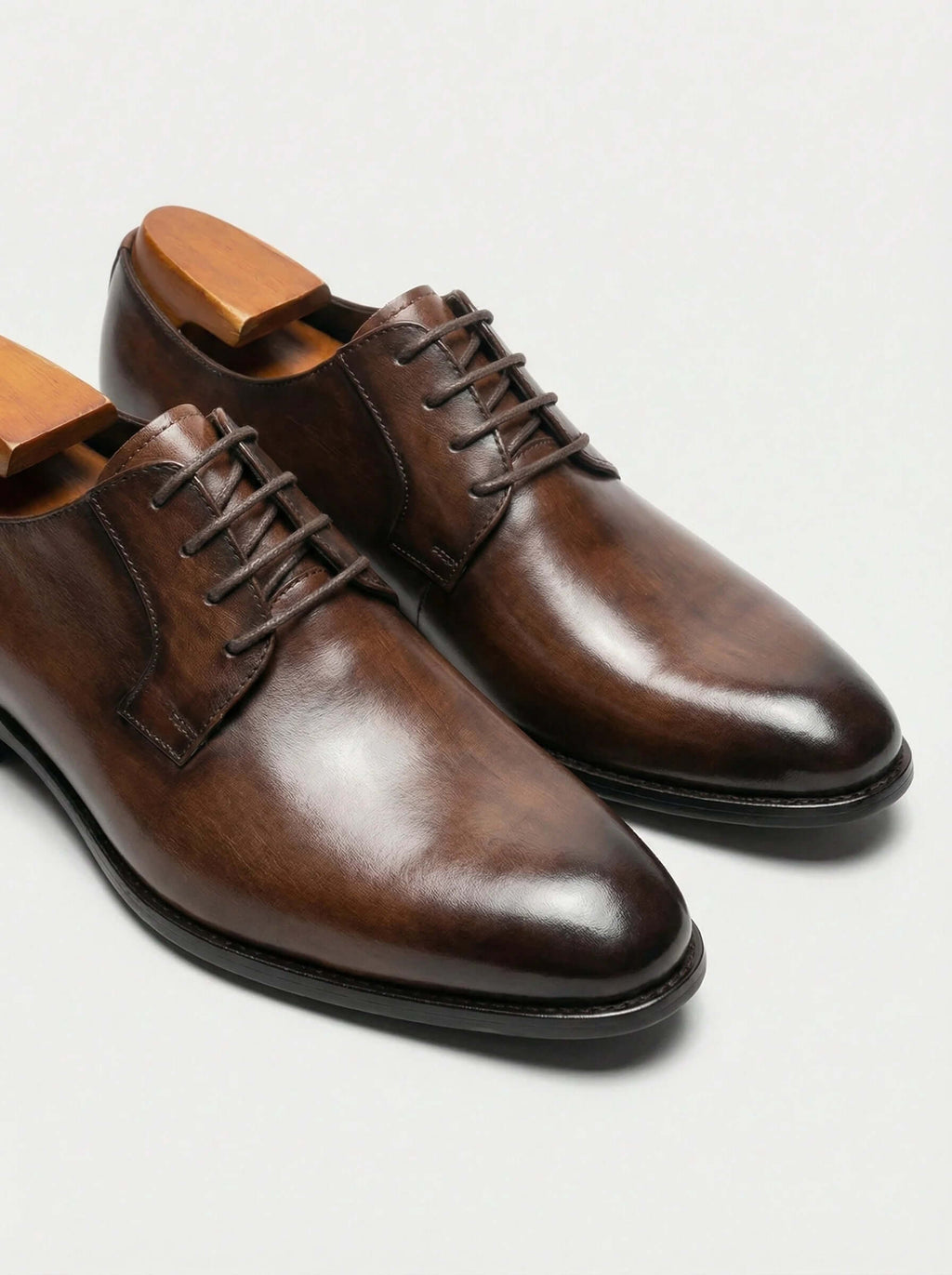 Men Derby Shoes | Classic Lace Up Design-Men Shoes-Eltrendio