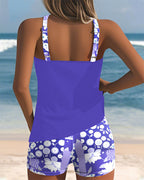 Womens Tankini Set | Two Piece Swimwear-Women Swimsuit-Eltrendio