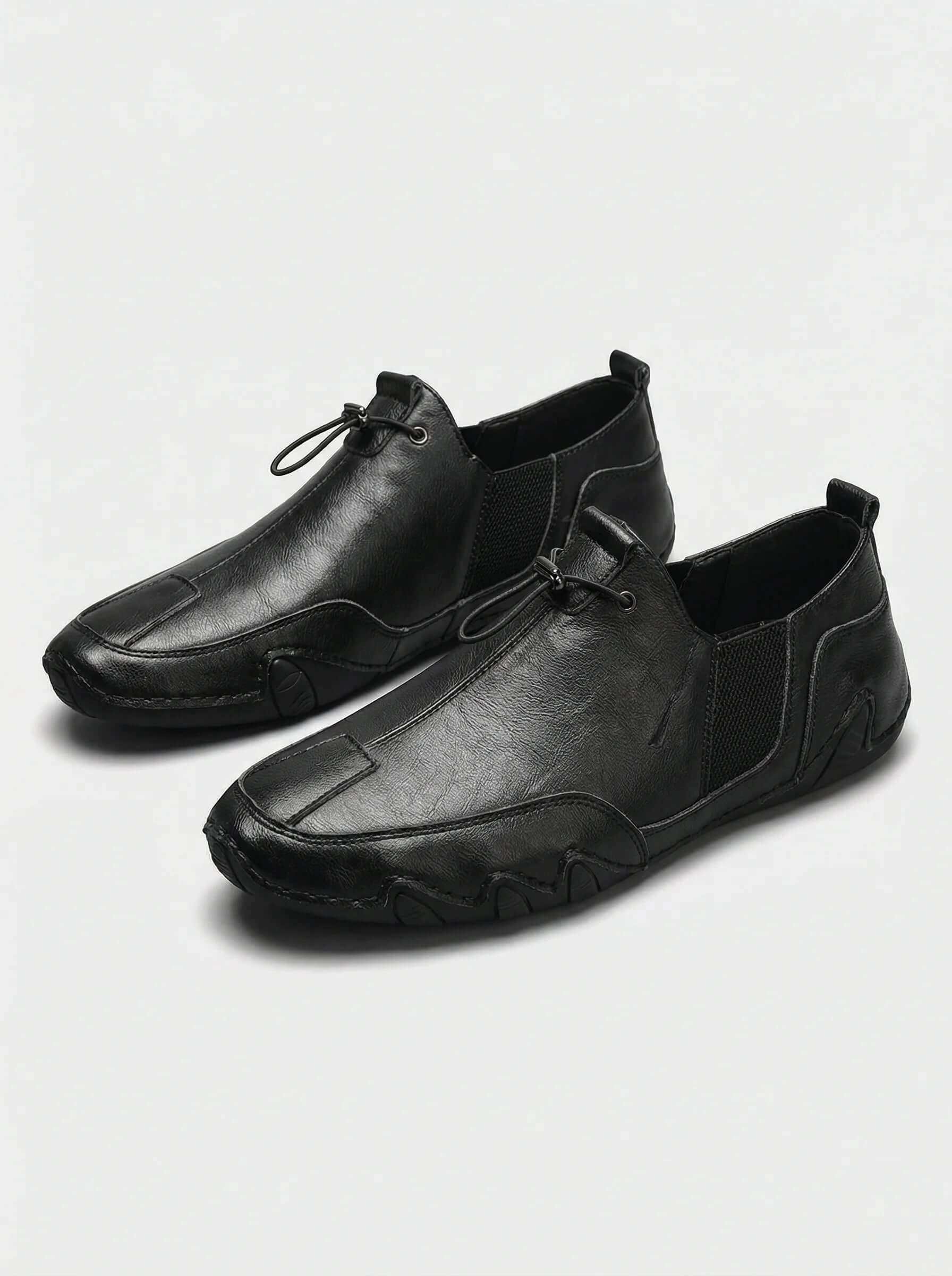 Men Slip On Trainers | Elastic Panel Design-Men Shoes-Eltrendio