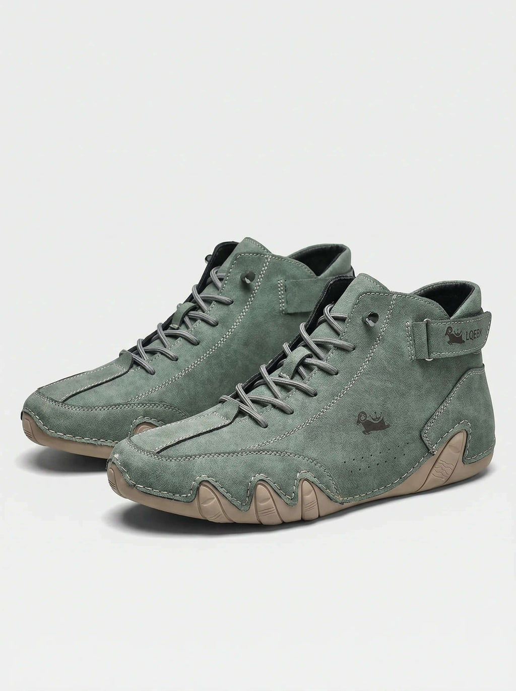Men High Top Trainers | Lace Up Outdoor Design-Men Shoes-Eltrendio