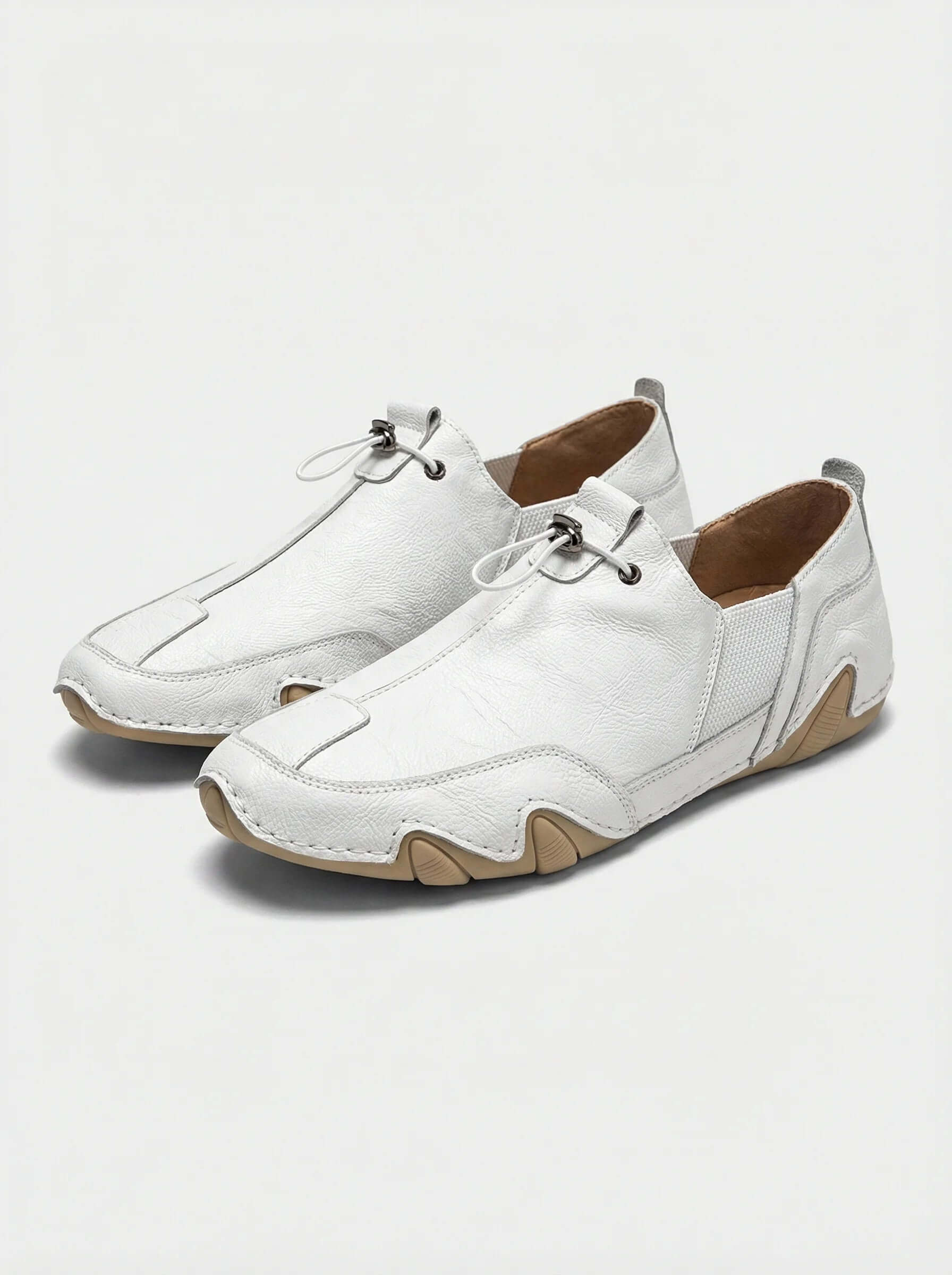 Men Slip On Trainers | Elastic Panel Design-Men Shoes-Eltrendio