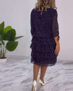 Women Dress | Elegant Summer Midi Dress-Women Dress-Eltrendio