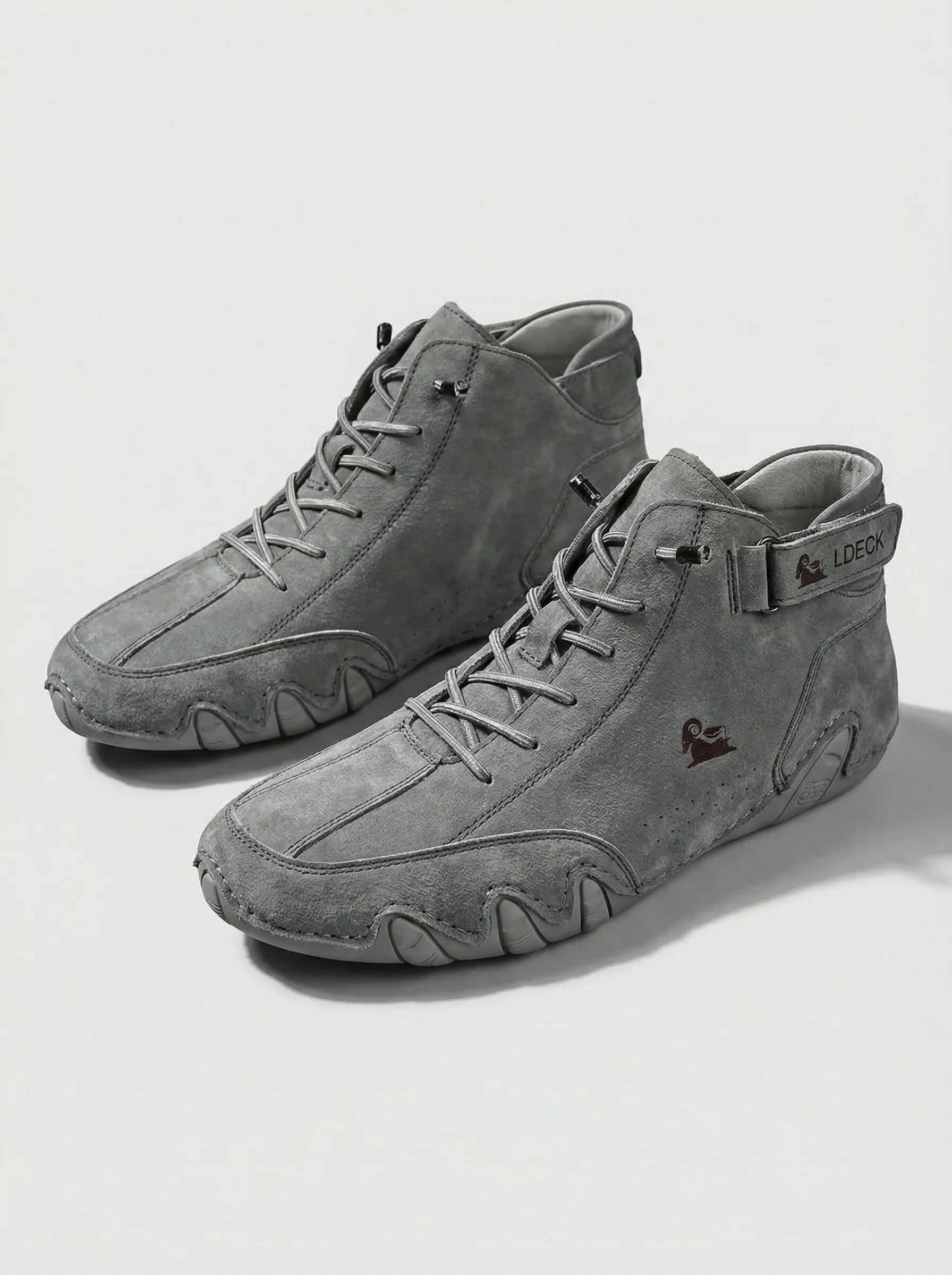 Men High Top Trainers | Lace Up Outdoor Design-Men Shoes-Eltrendio