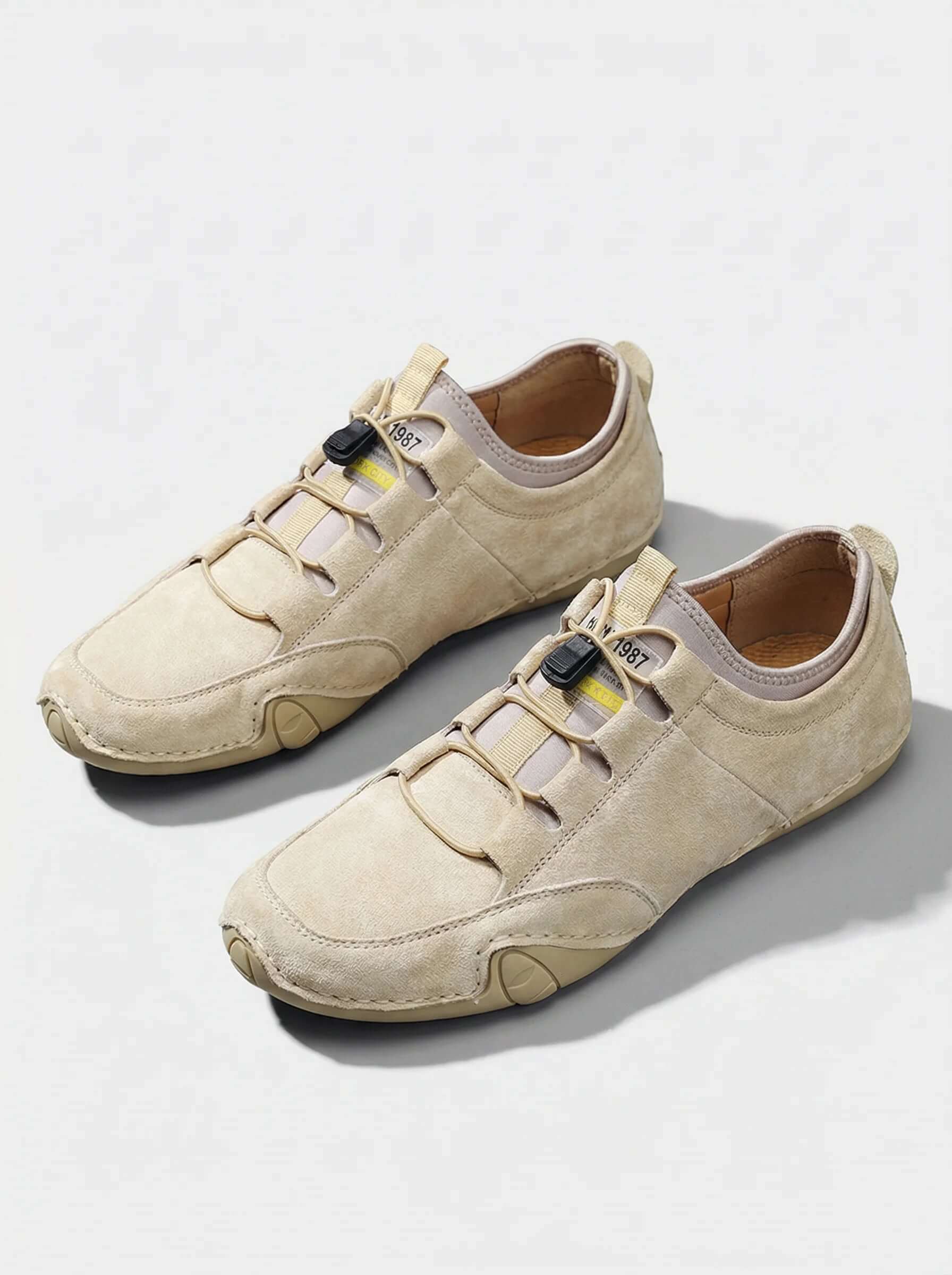 Men Slip On Trainers | Elastic Panel Design-Men Shoes-Eltrendio