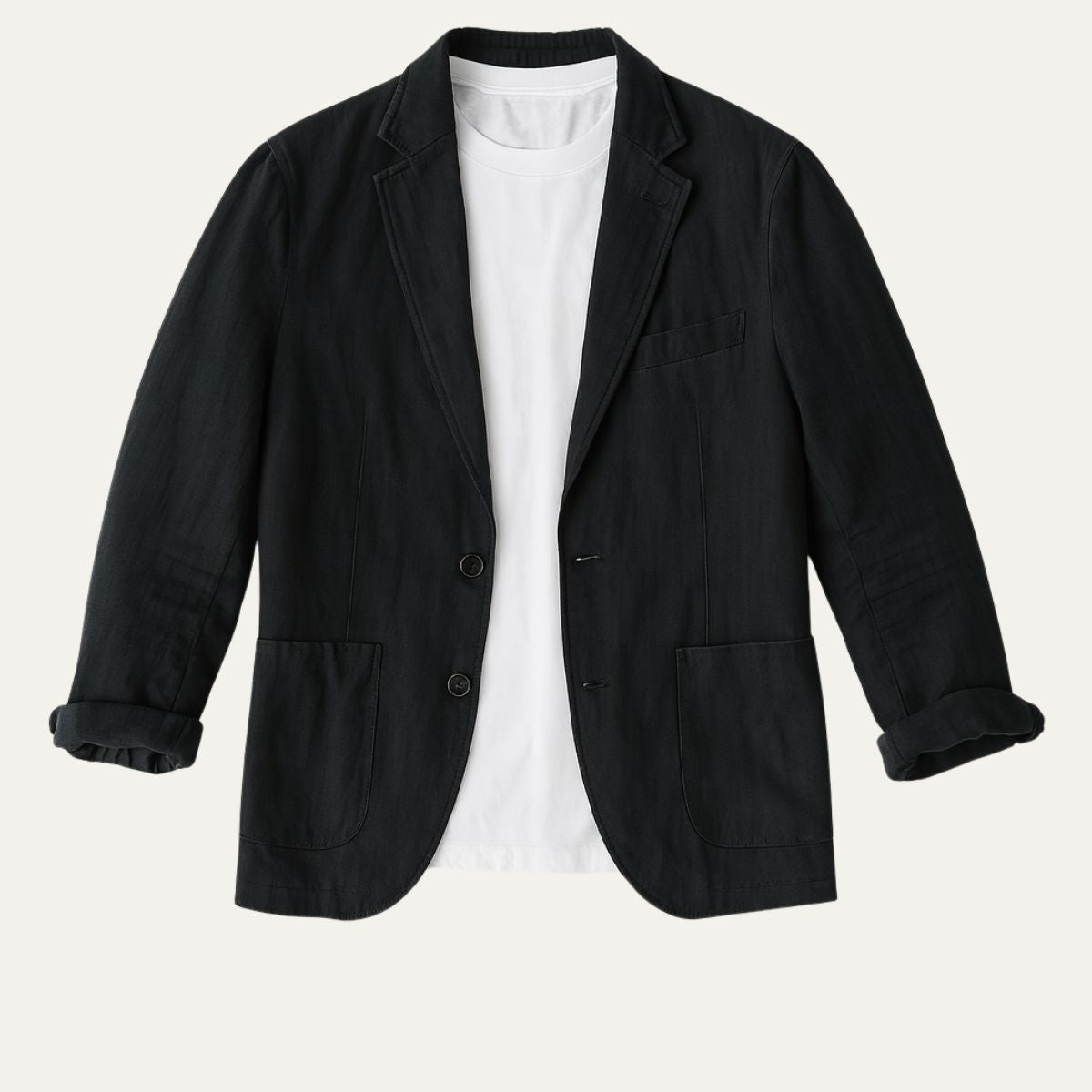 Westbridge | Men’s Single Breasted Blazer | Notch Lapel Patch Pockets Smart Casual Wear-Men Blazer-Eltrendio