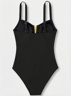 Cut Out Swimsuit | One Piece Monokini Swimwear-Women Swimsuit-Eltrendio