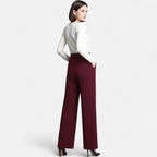 Women Trousers | High Waist Wide Leg Pants-Women Pants-Eltrendio