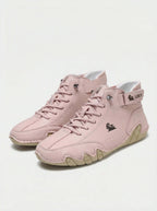 Men High Top Trainers | Lace Up Outdoor Design-Men Shoes-Eltrendio
