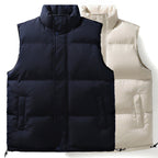 Margot | Women's Puffer Gilet | Stand Collar-Eltrendio