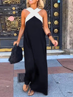 Women Dress | Elegant Maxi Wedding Guest Dress-Women Dress-Eltrendio