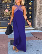 Women Dress | Elegant Maxi Wedding Guest Dress-Women Dress-Eltrendio