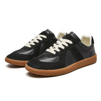 Ashbury | Men’s Lace Up Sneakers | Panel Detail Gum Sole Casual Footwear-Men Shoes-Eltrendio
