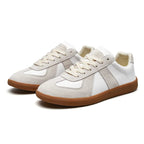 Ashbury | Men’s Lace Up Sneakers | Panel Detail Gum Sole Casual Footwear-Men Shoes-Eltrendio