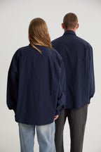 Avery | Unisex Oversized Shirt | Raw Hem Washed Y2K Style-Eltrendio