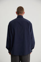 Avery | Unisex Oversized Shirt | Raw Hem Washed Y2K Style-Eltrendio