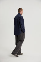 Avery | Unisex Oversized Shirt | Raw Hem Washed Y2K Style-Eltrendio
