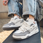 Blackstone | Men’s Lace Up Sneakers | Panel Detail Chunky Sole Casual Footwear-Men Shoes-Eltrendio