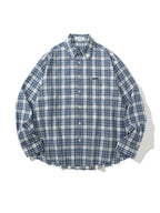 Callum | Unisex Oversized Shirt | Plaid Raw Hem Y2K Style-Eltrendio