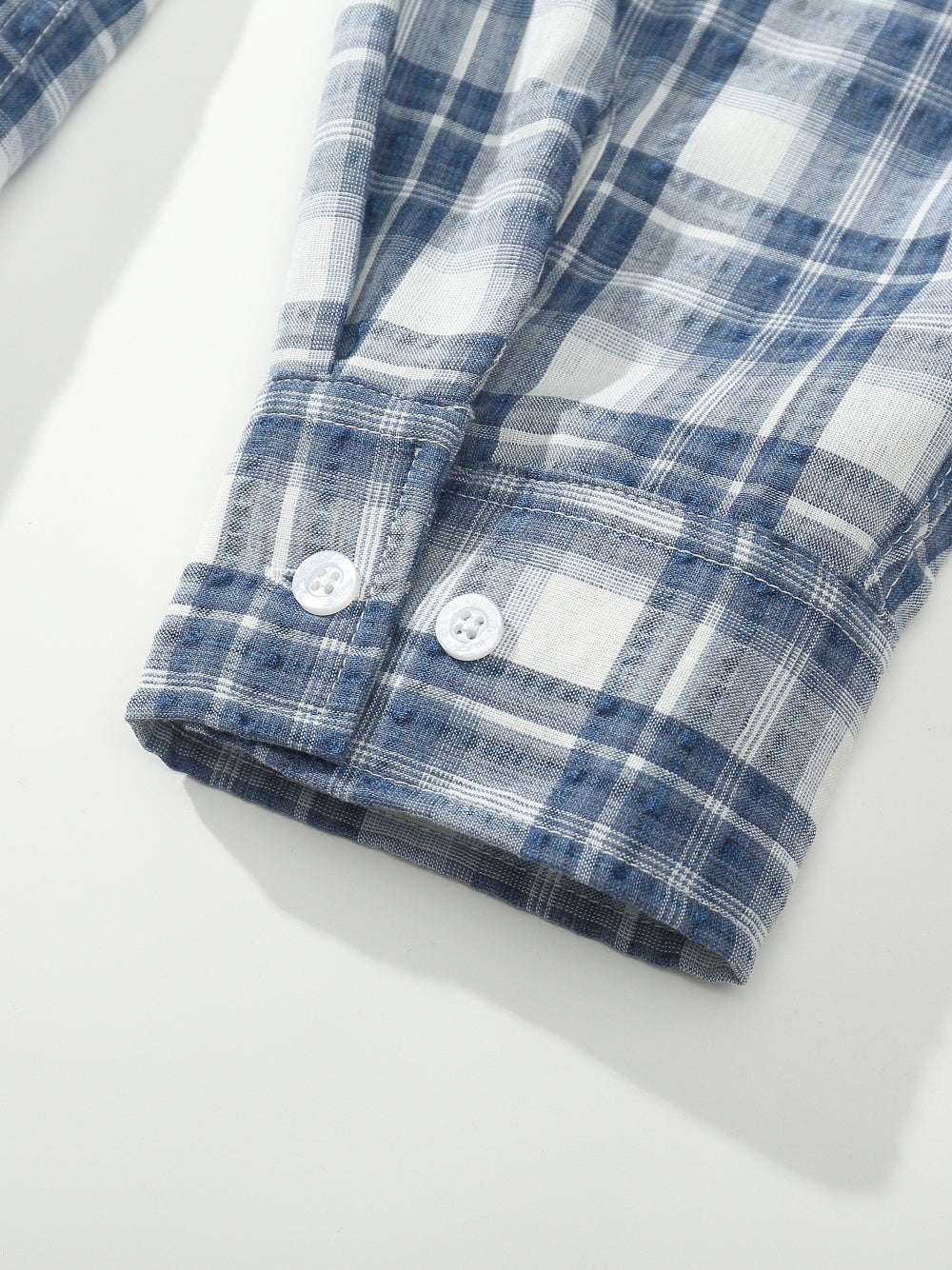 Callum | Unisex Oversized Shirt | Plaid Raw Hem Y2K Style-Eltrendio