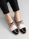 Callum | Women’s Oxford Shoes | Lace Up Cap Toe-Women Shoes-Eltrendio