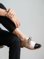 Callum | Women’s Oxford Shoes | Lace Up Cap Toe-Women Shoes-Eltrendio