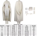 Celeste | Women's Costume Jumpsuit Set | Cape Detail Convention Outfit-Women Costume Set-Eltrendio