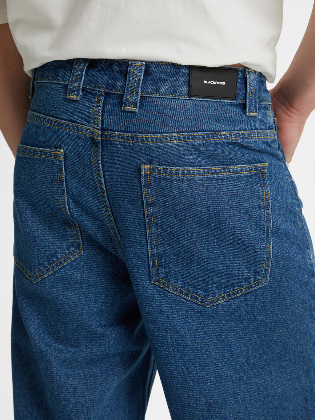 Eden | Men's Baggy Jeans | Wide Leg Raw Hem Y2K Style-Eltrendio