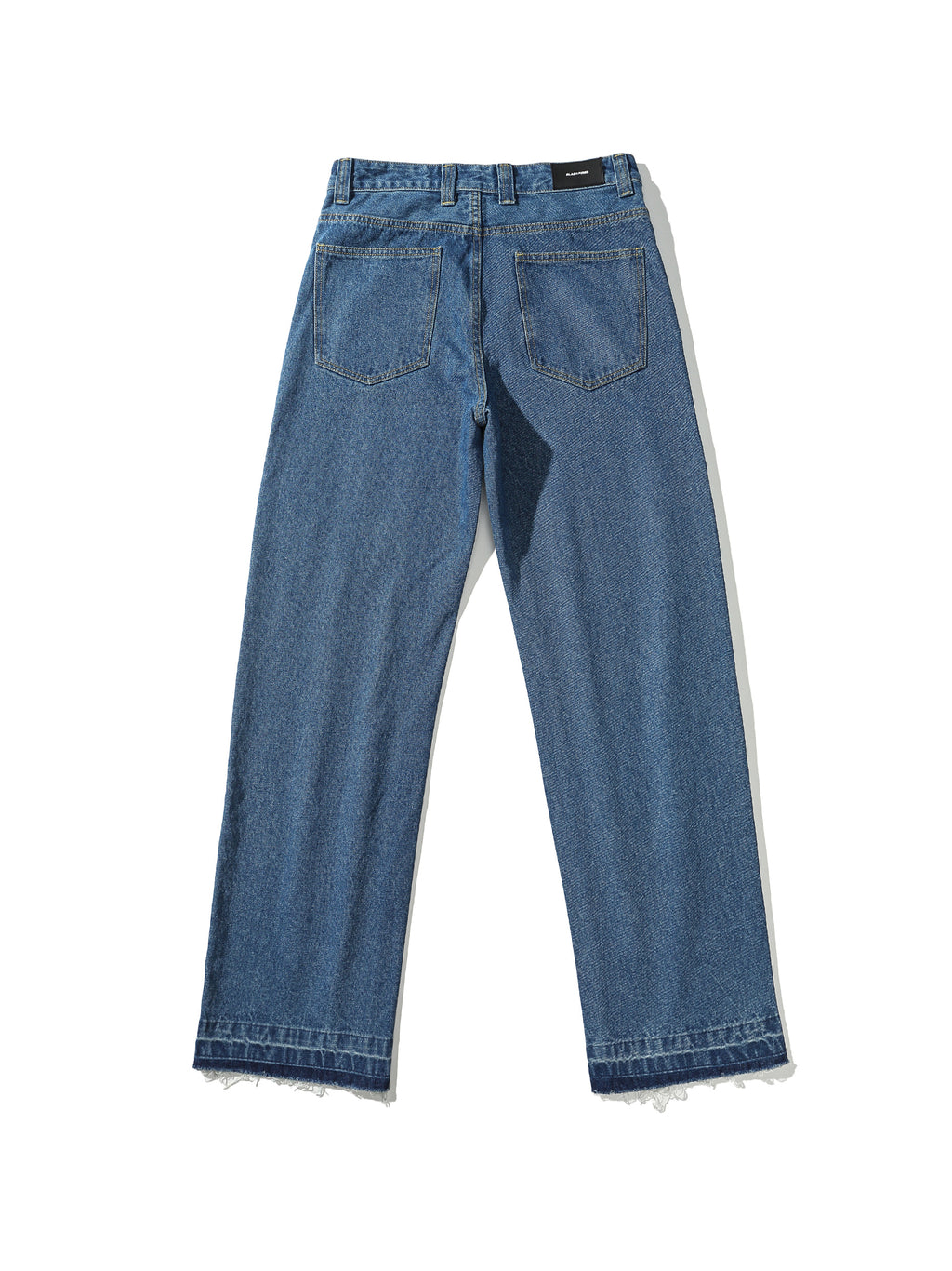Eden | Men's Baggy Jeans | Wide Leg Raw Hem Y2K Style-Eltrendio