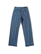 Eden | Men's Baggy Jeans | Wide Leg Raw Hem Y2K Style-Eltrendio