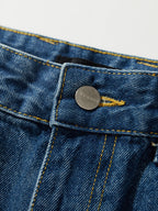 Eden | Men's Baggy Jeans | Wide Leg Raw Hem Y2K Style-Eltrendio