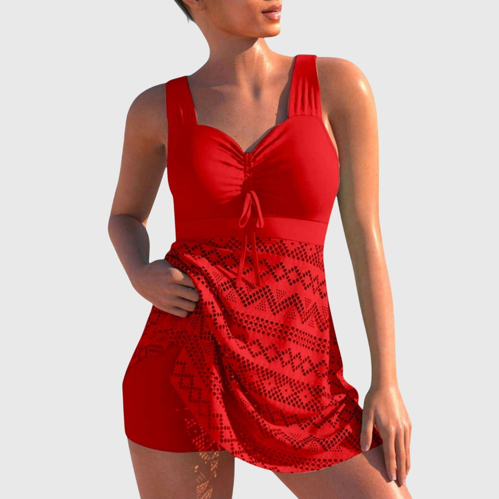Swim Dress for Women | Two Piece Swimsuit-Women Swimsuit-Eltrendio