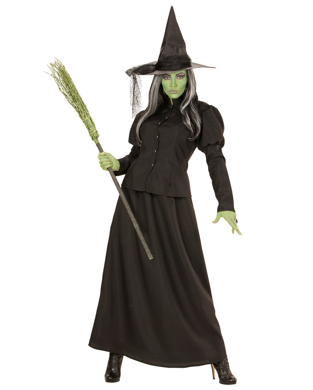 Agnes | Women's Witch Costume | With Hat-Eltrendio