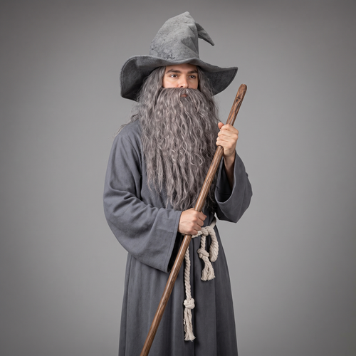 Albus | Men's Wizard Robe Costume | With Hat-Eltrendio