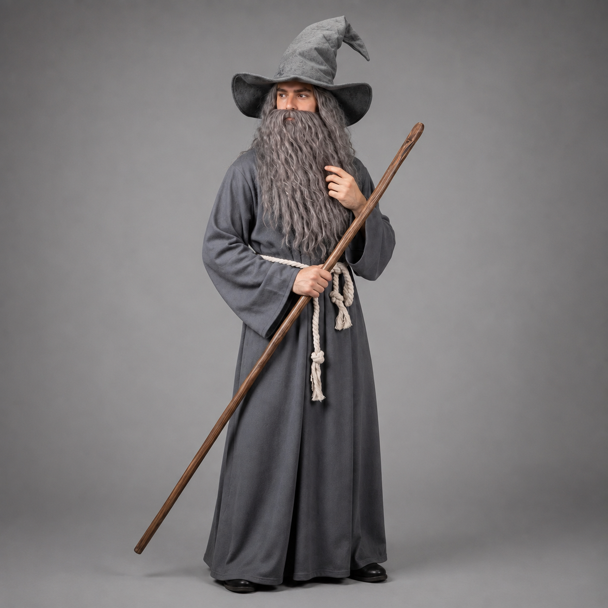 Albus | Men's Wizard Robe Costume | With Hat-Eltrendio