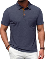 Alfie | Men's Polo Shirt | Chest Pocket · Eltrendio