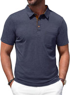 Alfie | Men's Polo Shirt | Chest Pocket · Eltrendio