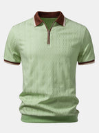 Alfie | Men's Classic Shirt | Zip Neck · Eltrendio