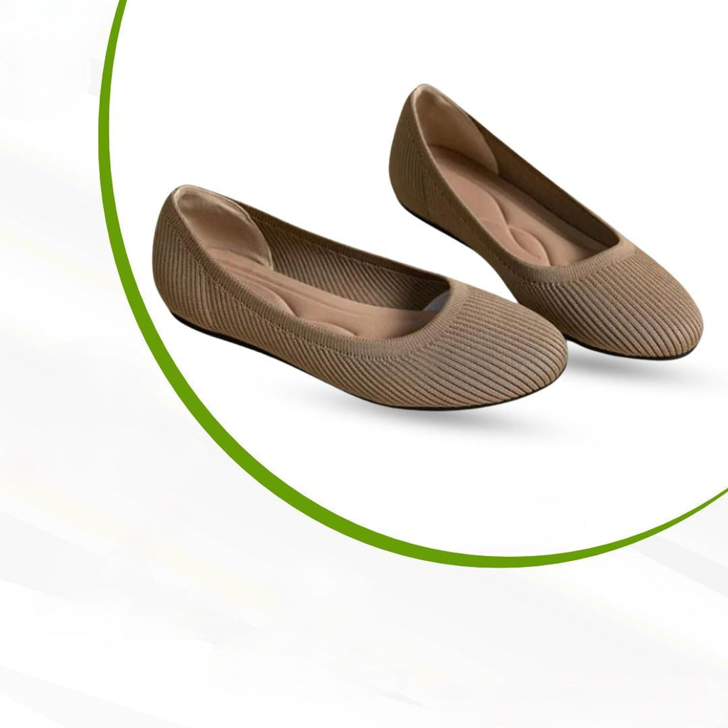 Alina | Damen Frühlings Alltags-Ballerinas · Eltrendio