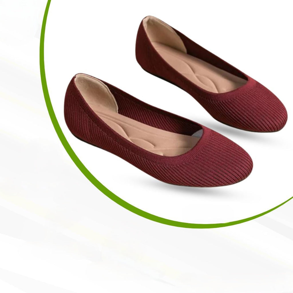 Alina | Damen Frühlings Alltags-Ballerinas · Eltrendio