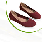Alina | Damen Frühlings Alltags-Ballerinas · Eltrendio