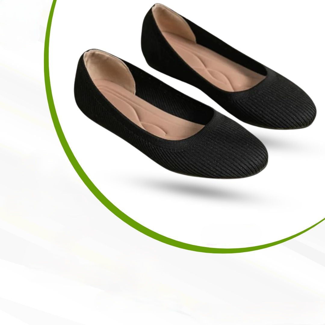 Alina | Damen Frühlings Alltags-Ballerinas · Eltrendio