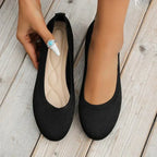 Alina | Damen Frühlings Alltags-Ballerinas · Eltrendio