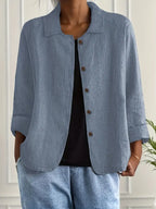 Amara | Women's Button-Up Shirt | Collared · Eltrendio